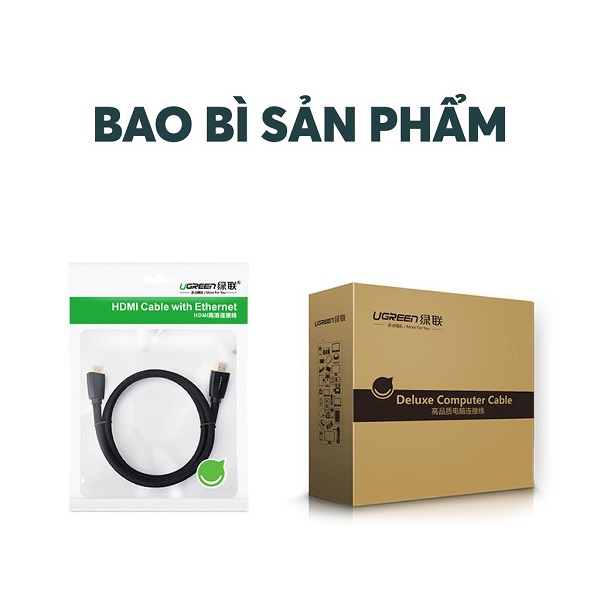 Hình ảnh cáp HDMI UGREEN 2.0 cao cấp